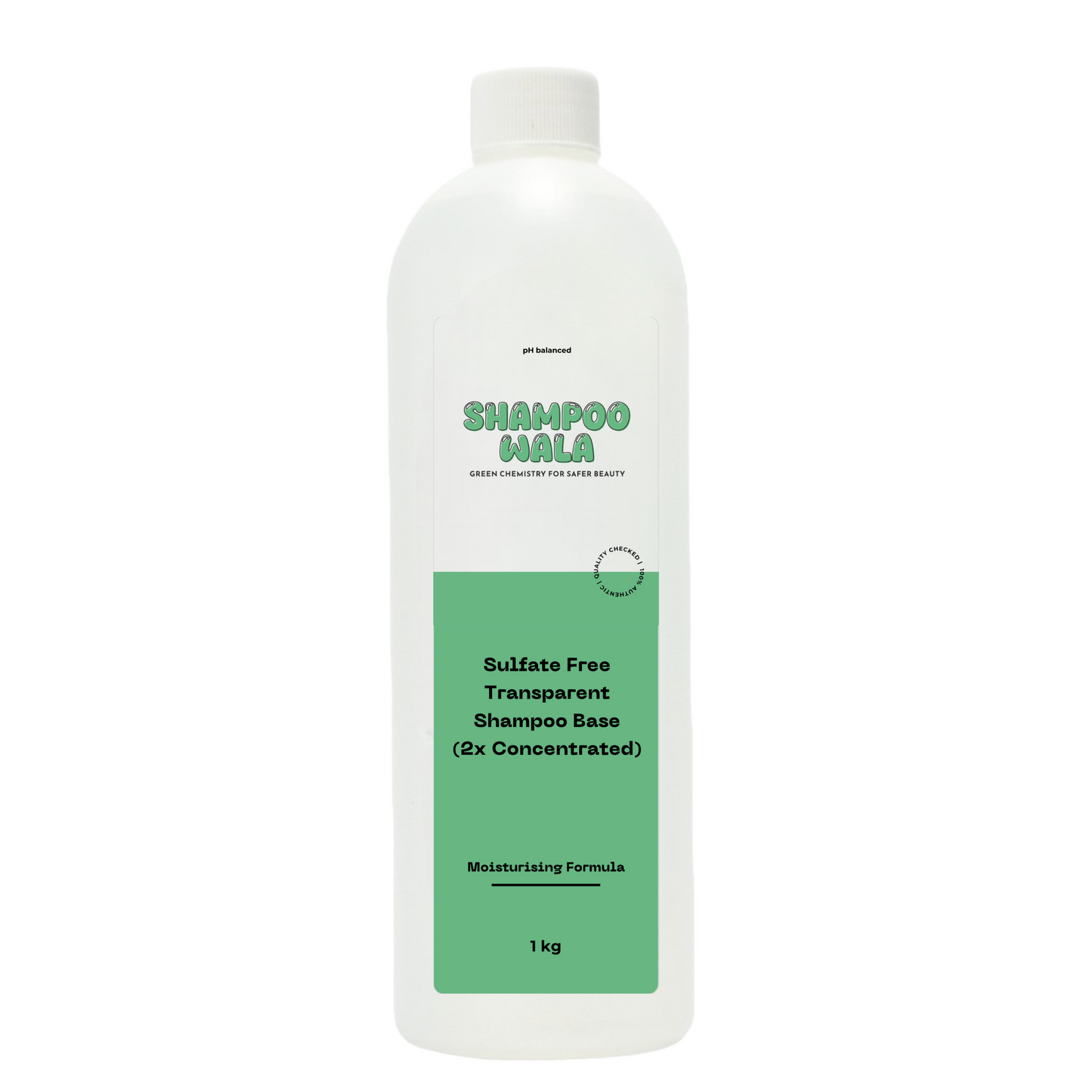 2x Concentrated Sulfate Free Transparent Shampoo Base